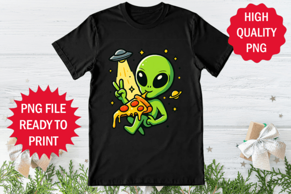 Alien Eating Pizza UFO: A Designer’s Review
