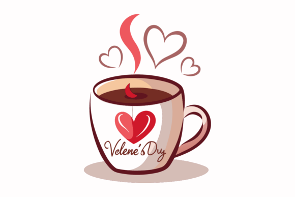 Coffee Cup with Hearts Cartoon Illustrat: A Designer’s Review