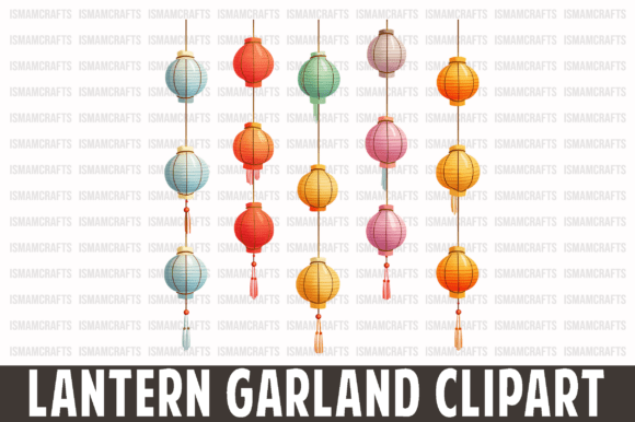 Lantern Garland Clipart PNG: A Designer’s Review