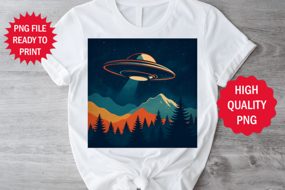 Retro UFO Design Review for Embroidery