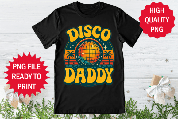 Review: Disco Daddy Retro Design 70s Retro Png