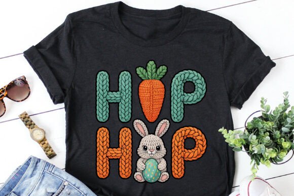 Review: Easter Bunny Yarn Crochet Hip Hop Png for Embroidery