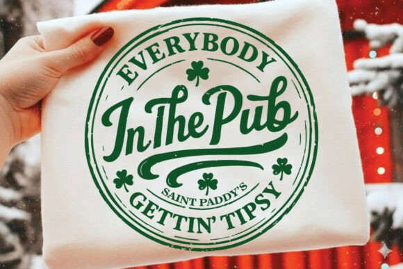 Review: Everybody in the Pub Gettin Tipsy PNG for Embroidery