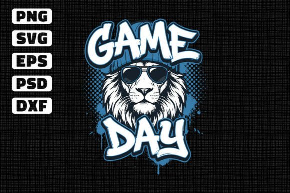 Review: Game Day Lion Mascot Sublimation Design