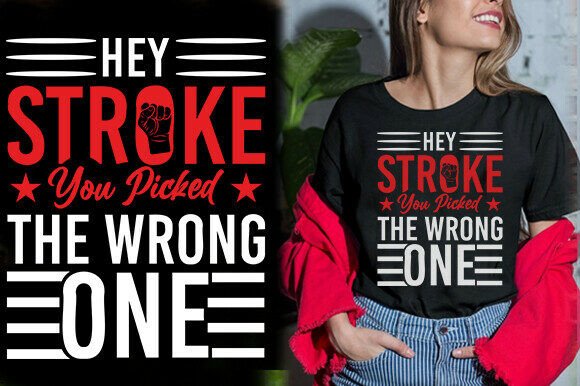 Review: HEY STROKE YOU PICKED the WRONG ONE Design