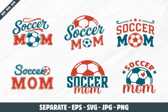 Review: Soccer Mom Typography T-shirt Design for Embroidery