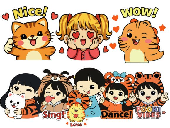 Reviewing Clipart for Children's Themes Stickers