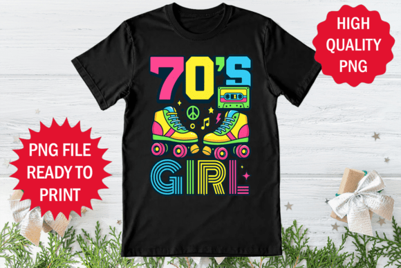 Reviewing the 70s Girl Retro Lover Tee Design
