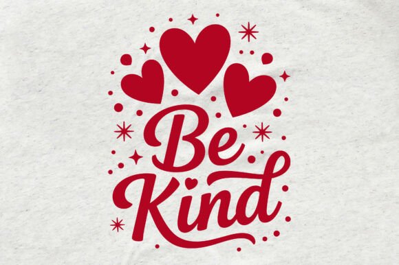Reviewing the Be Kind Valentine Heart Design