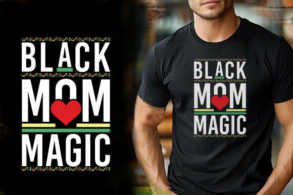 Reviewing the Black Mom Magic Vector Design