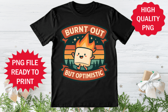 Reviewing the Burnt Out but Optimistic Retro Tee