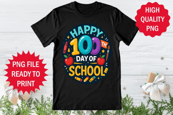 Reviewing the Happy 100 Days of School Design Shirt