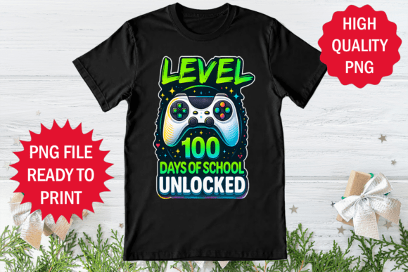 Reviewing the Level 100 Day of School Shirt Design Png